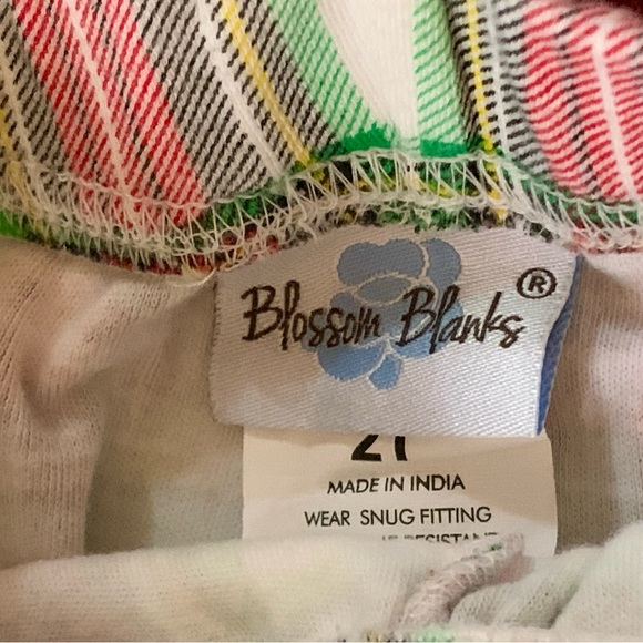 Blossom Blanks Boutique Christmas Holiday pajama set red plaid pj’s Boy’s 2T - Picture 2 of 3